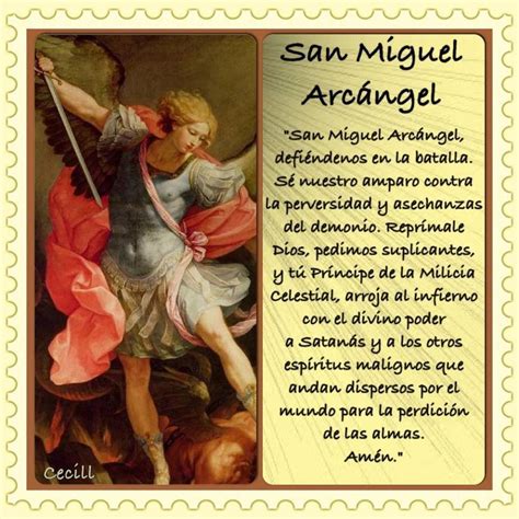 Blog CatÓlico Gotitas Espirituales OraciÓn A San Miguel ArcÁngel