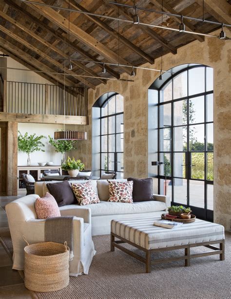 Healdsburg Ranch Farmhouse Living Room San Francisco By Jute