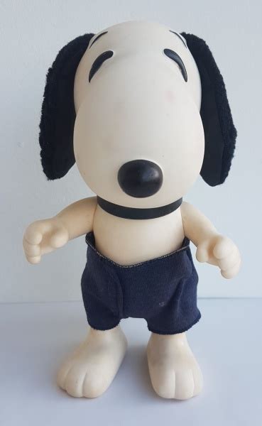 Boneco Snoopy Original Estrela Antigo Anos 80 Altura