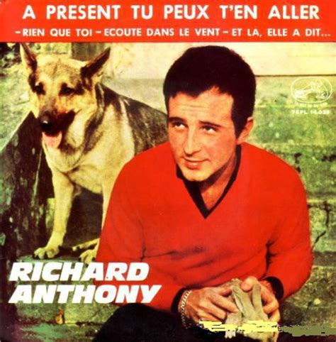 Richard Anthony A Présent Tu Peux T en Aller 1964 Vinyl Discogs