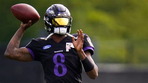 Baltimore Ravens Quarterback Lamar Launch Codes Jackson Goes Deep To