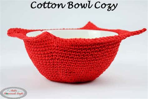 Easy And Awesome Cotton Bowl Cozy Free Crochet Pattern