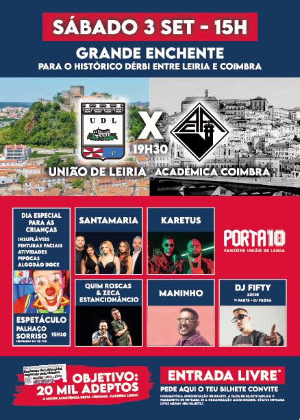 Fanzone Porta 10 Um dia cheio de animação União de Leiria