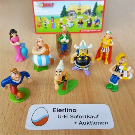 Buy Top Kinder Surprise Set Asterix Obelix Majesty Mission Mint