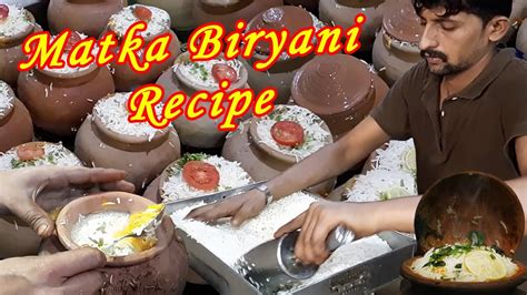 How To Make Matka Biryani Traditional Pot Biryani Chicken And Beef