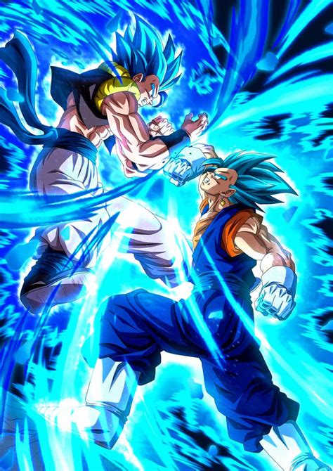 Gogeta Ssj Blue Vs Vegetto Ssj Blue By Davidferres On Deviantart