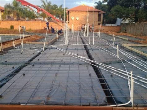 Residential Raft Foundation Construction – Pretoria East – ECO Built