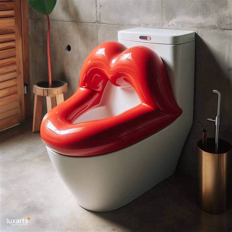 Lip Shaped Toilet Redefining Bathroom Elegance Luxarts