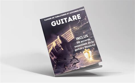 Amazon Fr Cahier De Tablatures Et Accords Pour Guitare Musique Bjk