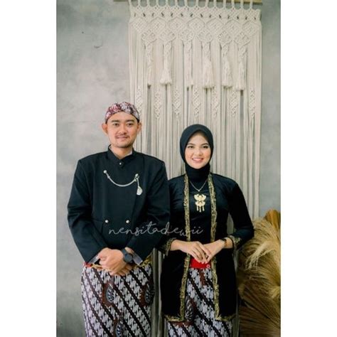 Set Ph A Baju Prewedding Baju Couple Adat Jawa Solo Parang