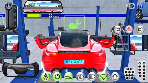 3d Driving Class Electric Car Repairing Shop Kar Game Car Game Android Gameplay Youtube