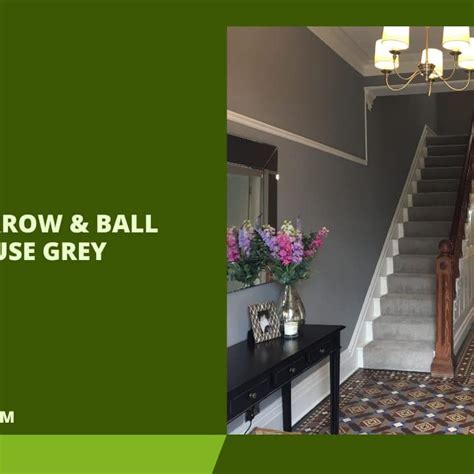 Hall In Farrow And Ball Manor House Grey