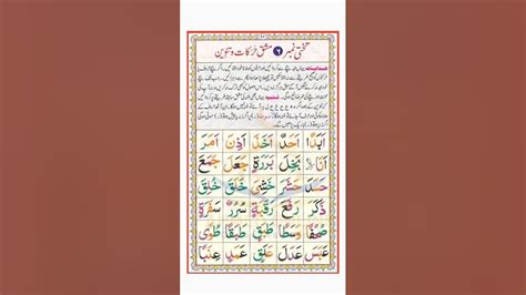 آؤ نورانی قاعدہ پڑھنا سیکھے 🌹🌹 تجوید کے ساتھ Quran Tajweed Norani