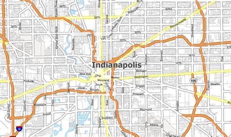 Indianapolis Map Indiana Gis Geography