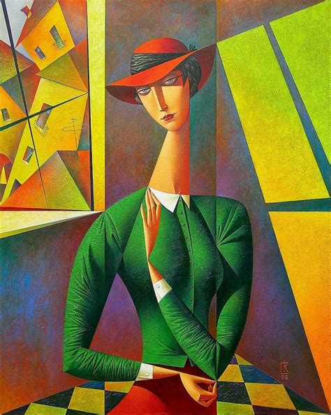 Georgy Kurasov Painting Georgy Kurasov Arte Cubista Cubismo