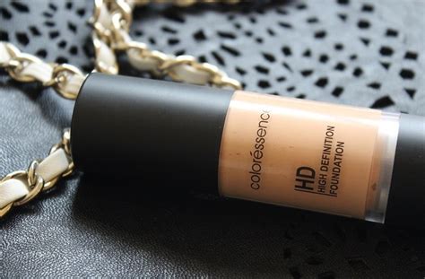 Coloressence Hd High Definition Foundation Hdf5 Review And Swatches