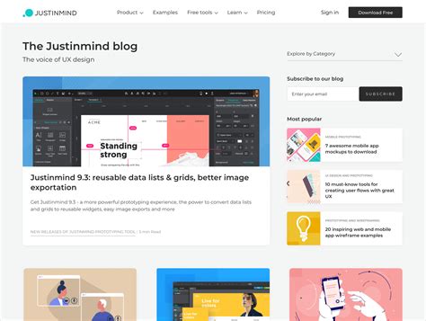 35 best UX blogs for designers - Justinmind