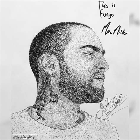 Mac Miller” Autographed Print 2 This Specific Depop