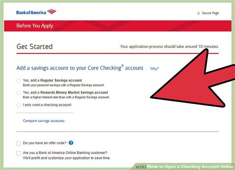 How To Open A Checking Account Online With Pictures Wikihow