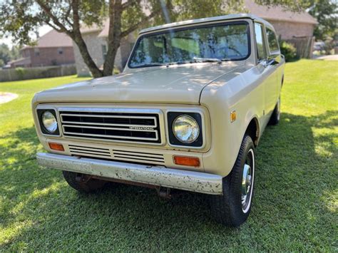 1978 International Scout II SUV Brown 4WD Manual Traveler For Sale