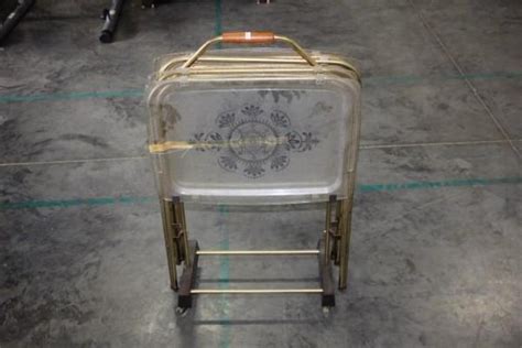 Vintage Tv Trays Mayo Auction And Realty