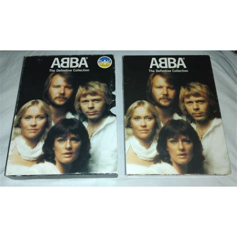 Box 2 Cds E Dvd Abba The Definitive Collection Shopee Brasil