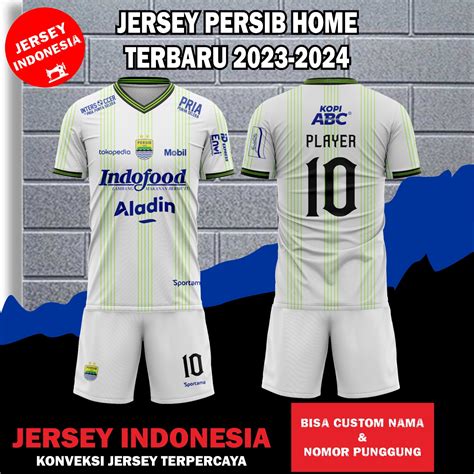 Jual Jersey PERSIB Bandung AWAY 2023 TERBARU BRI Liga 1 Indonesia Free