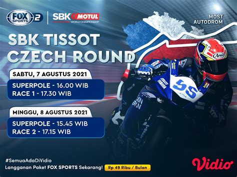 Jadwal Dan Link Live Streaming Wsbk Seri Ceko Vidio