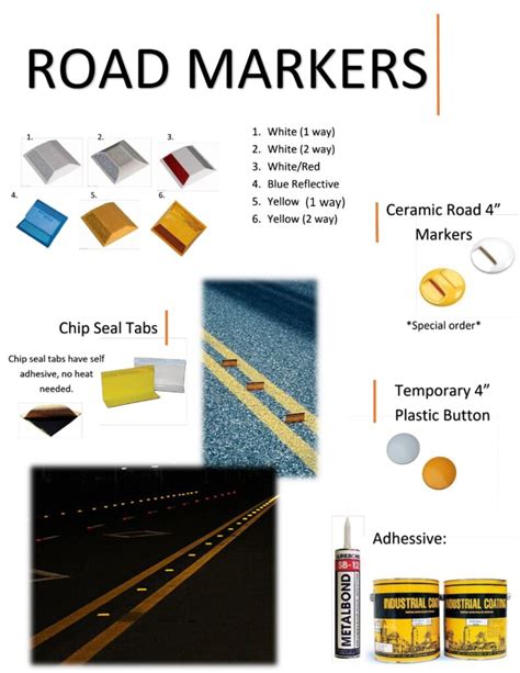 ROAD MARKERS - Houston Barricade and Supply