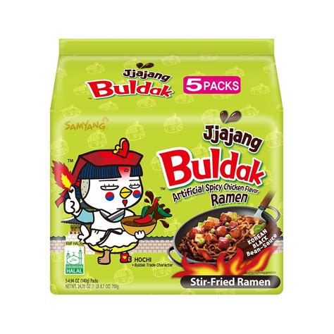 Mua Buldak Hot Spicy Chicken Ramen Noodle Korean Stir Fried Ramen Jjajiang Pack Of Samyang