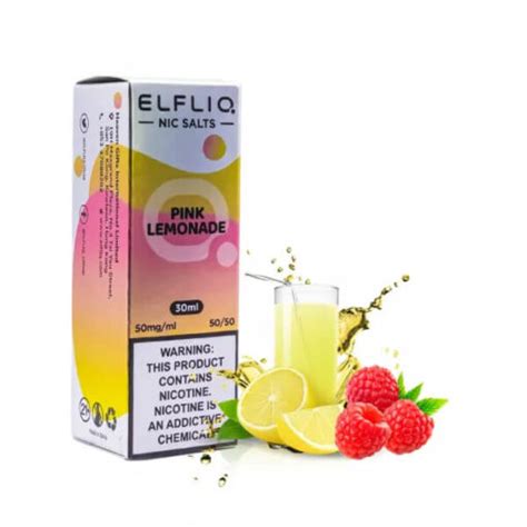 Жидкость Elfliq от Elf Bar 30 мл Pink Lemonade Розовый лимонад