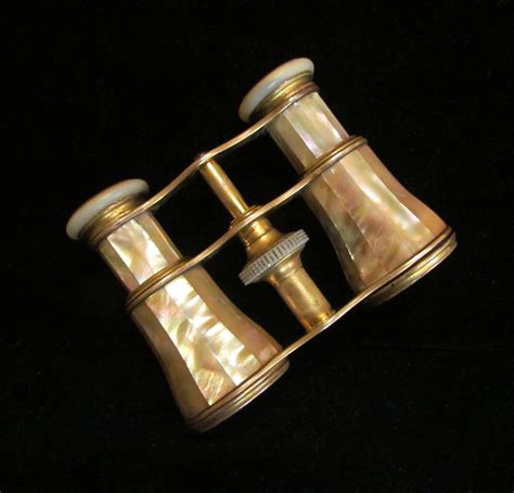 Antique Lemaire Fi Paris Opera Glasses Mother Of Pearl Brass Etsy