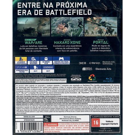 Battlefield 2042 Ps4 (Novo) (Jogo Mídia Física) - Arena Games - Loja Geek