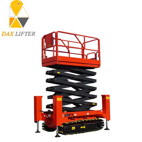 Rough Terrain Electric Hydraulic Battery Self Propelled Crawler Mobile