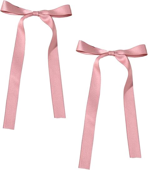 Amazon Pcs Osaladi Pink Hair Bow Pink Hair Ribbons With