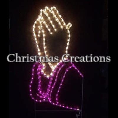 Praying Hands - Christmas Creations Light Designs, Queensland