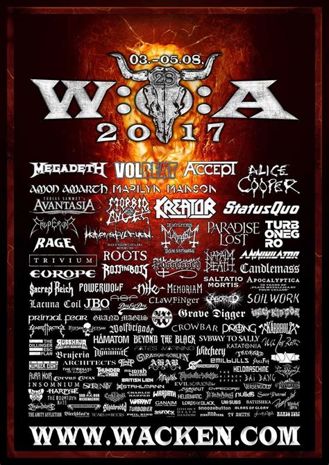 Wacken Open Air Bands Kelly Melisse