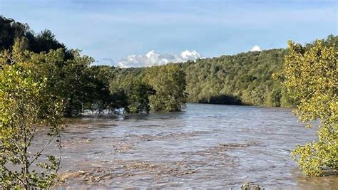 Images of the New River's Historic Flooding After Helene's Rain