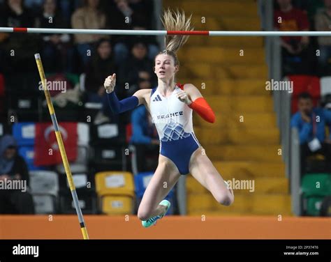 Margot Chevrier of France Pole Vault Women Finalduring the European ...