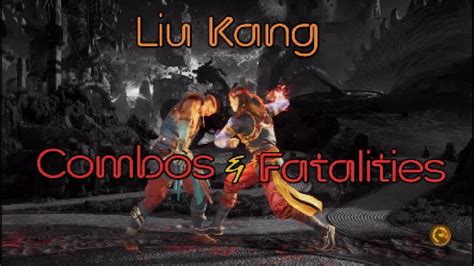 Mk1 Liu Kang Combos And Fatalities Ps5 Youtube