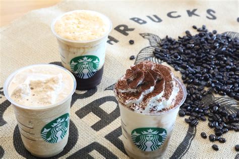 Starbucks New Frappuccino Coffee Tiramisu Frappuccino Cold Brew Coffee Frappuccino Double