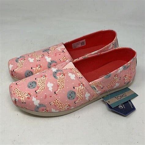 Toms Alpargata Blossom Over The Moon Cow Print Slip On Shoes Womens Size 9 Nwt Ebay