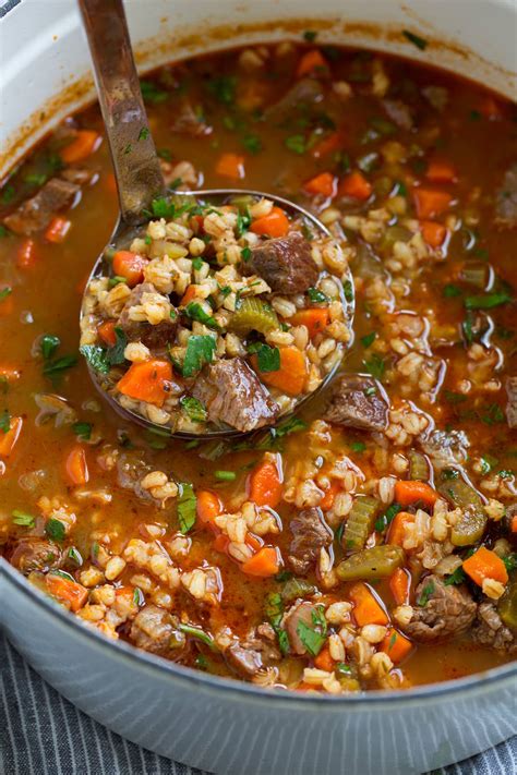 Ground Beef Barley Soup Slow Cooker Recipe | Besto Blog