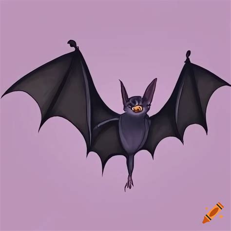 Minimalistic Bat Drawing On Craiyon