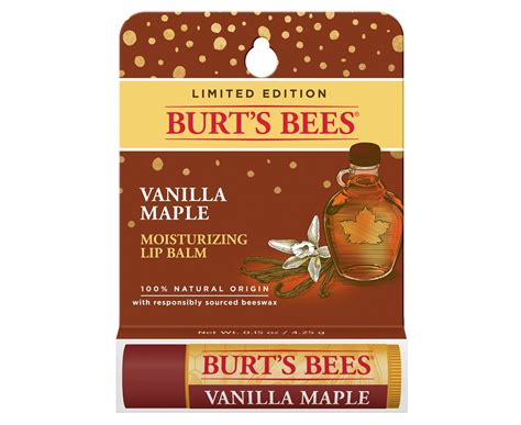 Burt S Bees Moisturizing Lip Balm Vanilla Maple G Catch Au