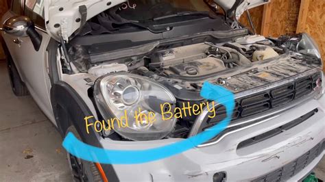 Mini Cooper Countryman Battery And Brake Fluid Location Youtube