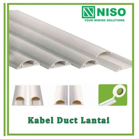 Jual Penutup Kabel Lantai Ducting Lantai Oval Niso P Mtr Duct