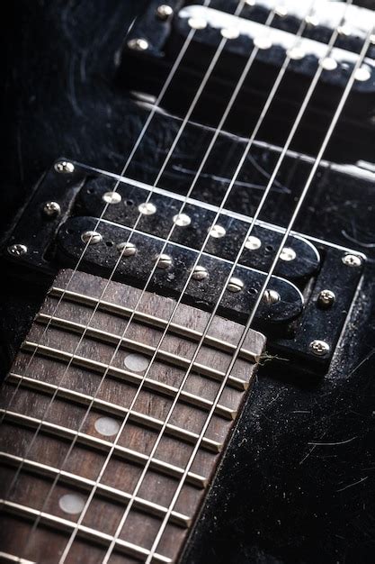 Premium Photo | Electric guitar parts