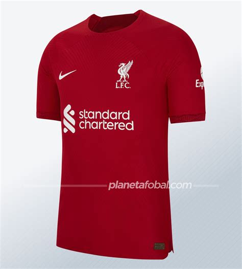 Camiseta De Entrenamiento Liverpool Rojo Beige Amarillo