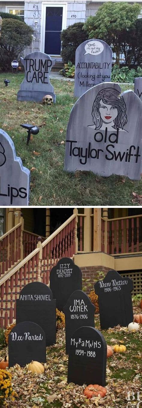 10+ Scary Halloween Tombstone Ideas & Designs For 2025